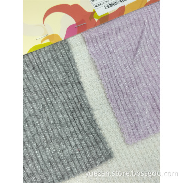 Rib Cloth Thick Needle Filamentary Silver Whorl Fabrics